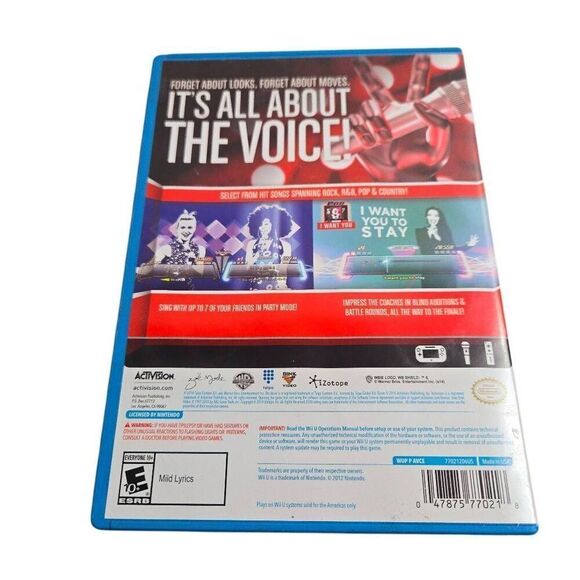 Nintendo Wii U "The Voice: I Want You" - Picture 4 of 5